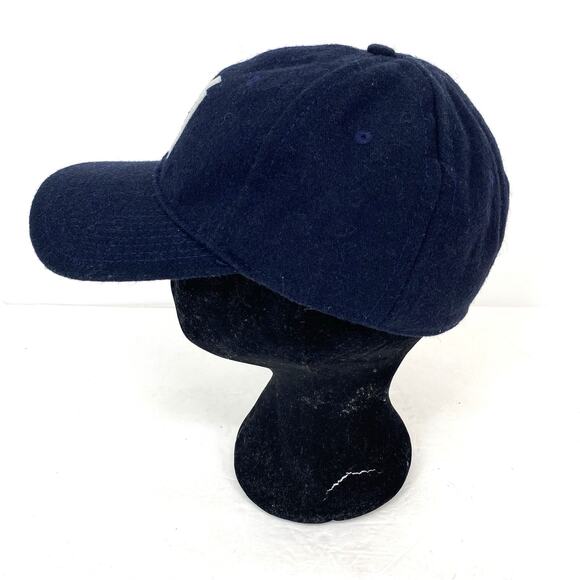 Blue Marlin New York Black Yankees Vintage Style Baseball Cap Hat Men's Size M - Picture 4 of 6